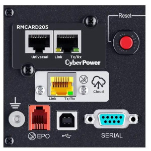 CyberPower PR1500RT2UC Rack/Tower UPS, UL Rated, Rotatable LCD panel, 8× NEMA 5-15R, Expanded runtime